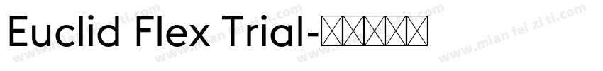 Euclid Flex Trial字体转换